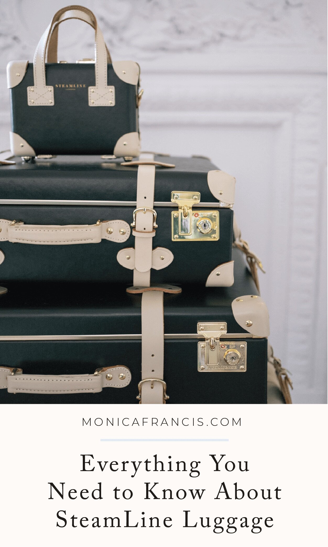 Everything You Need To Know About SteamLine Luggage | After traveling with the SteamLine Luggage Starlet set for a few years, I’m answering all the questions you’ve asked. The quality of the suitcases, how to take care of them,   which size is best,…