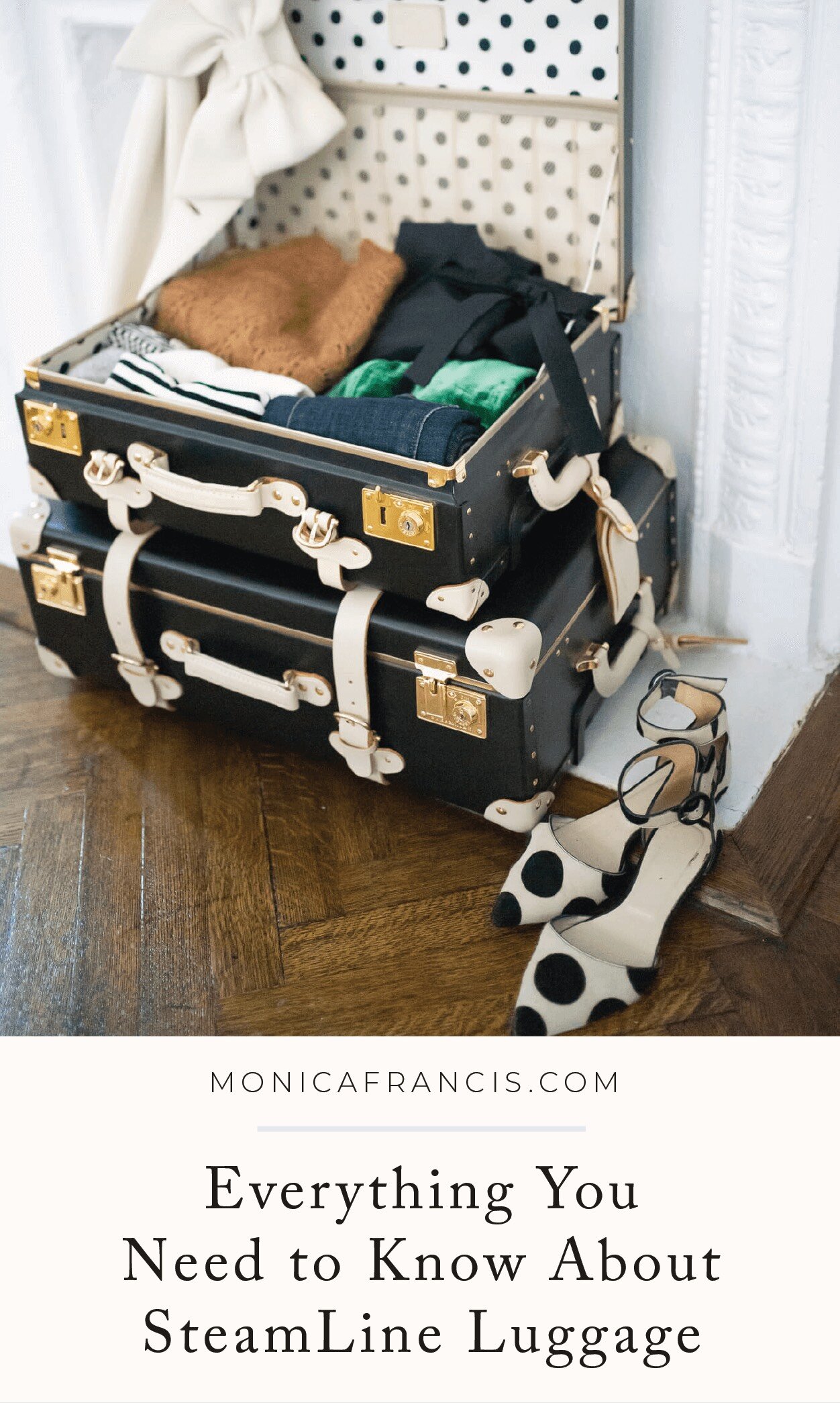 Everything You Need To Know About SteamLine Luggage | After traveling with the SteamLine Luggage Starlet set for a few years, I’m answering all the questions you’ve asked. The quality of the suitcases, how to take care of them,   which size is best,…