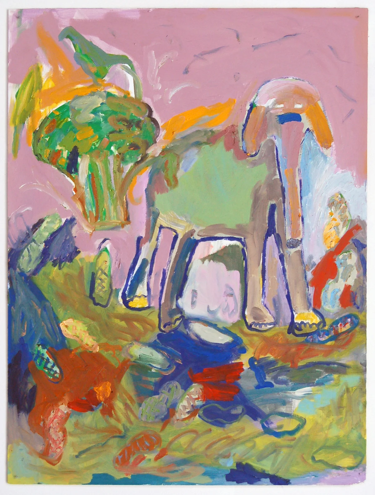 Soliloquy, 2015, oil on panel, 32" x 23"