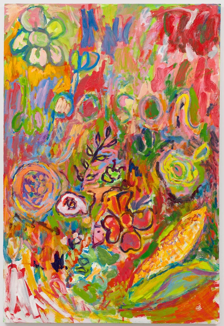 Love Sick, 2016, oil on panel, 34" x 22"