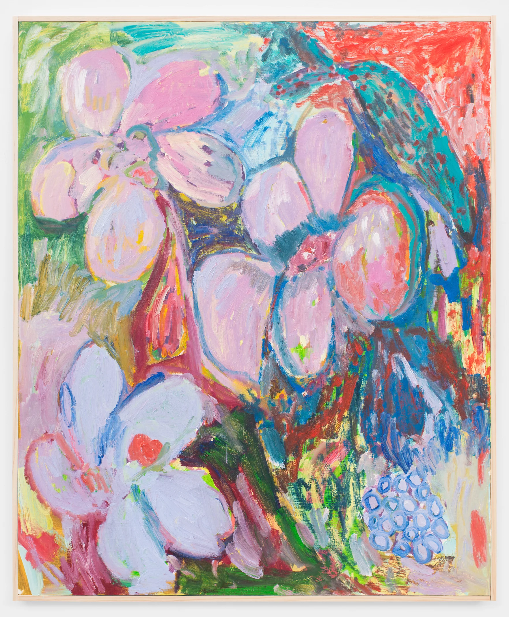 Nature Painting, 2016, oil on panel, 34" x 28"