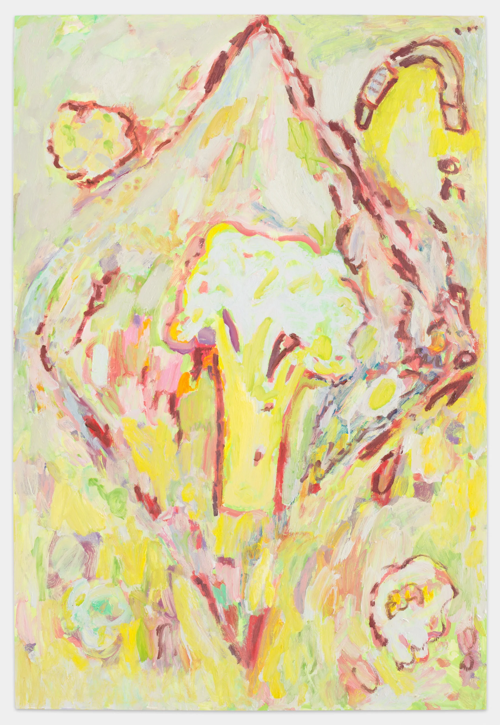 Boy Scout Badge for a Girl, 2017, Oil on panel, 34" x 23"