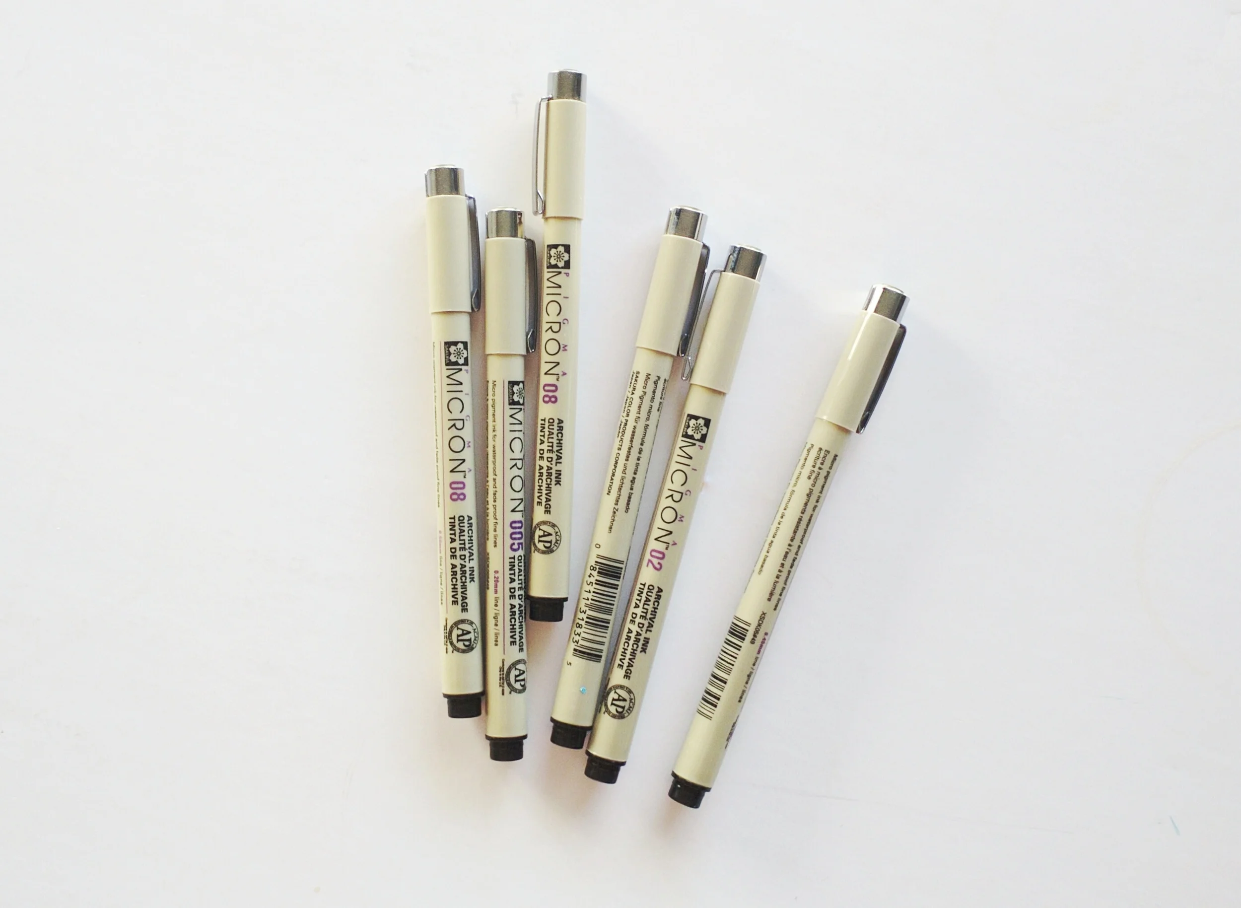 Favorite Drawing Supplies -Micron Pens www.katiegeebely.com
