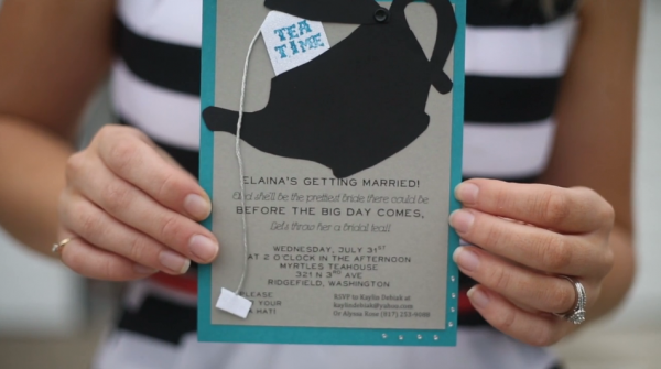 My Tea Party Bridal Shower Film
