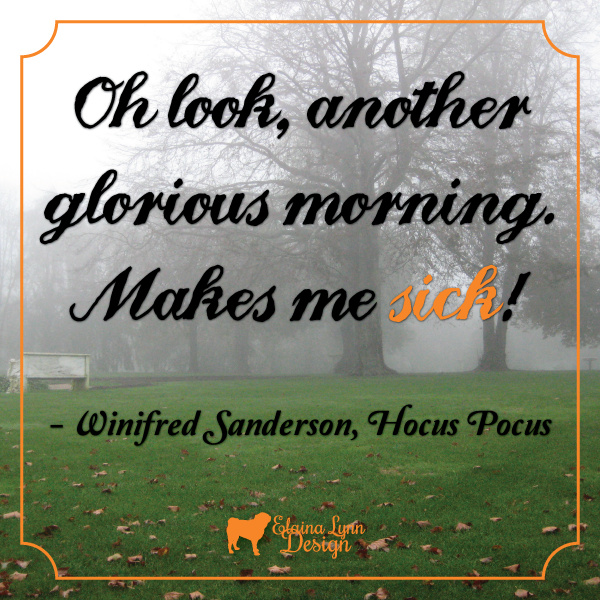 Thursday Thought: Halloween is nearly here!