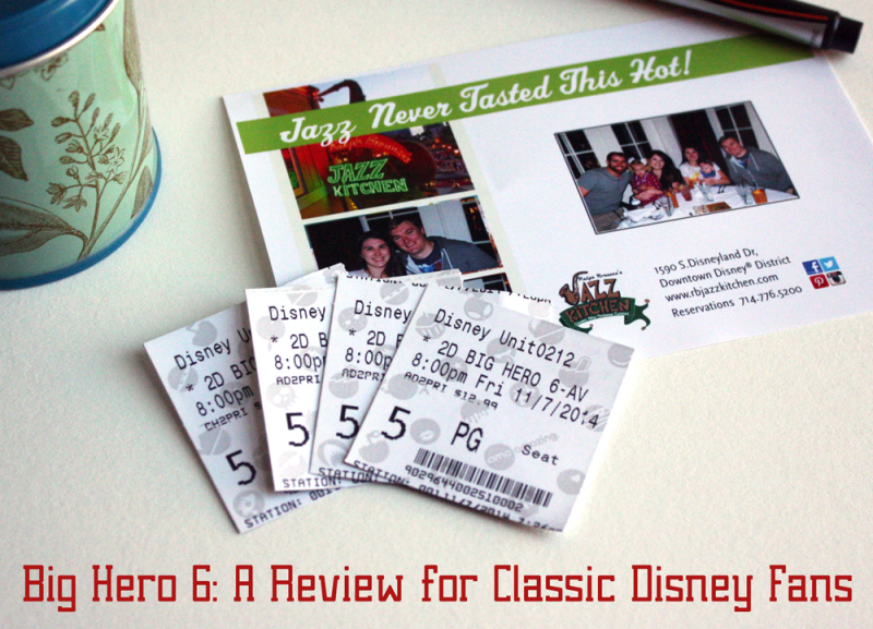 A Review of Big Hero 6 for Classic Disney Fans