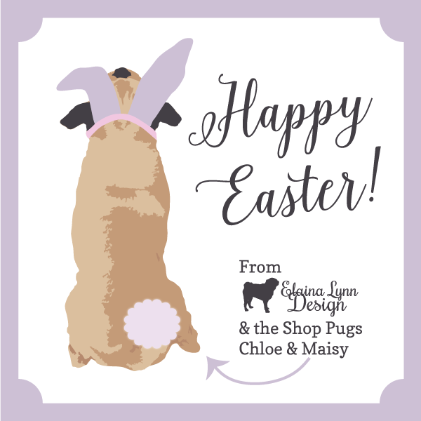 Happy Easter from Elaina Lynn Design!