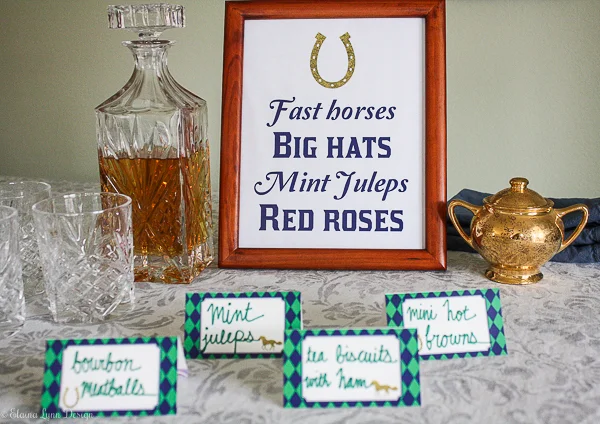 Kentucky Derby Party Printables