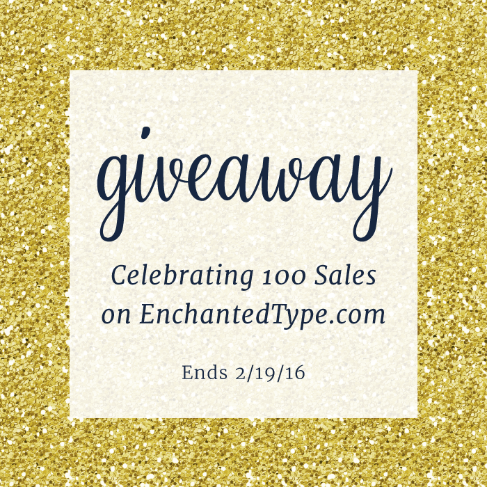100 Sales Giveaway!