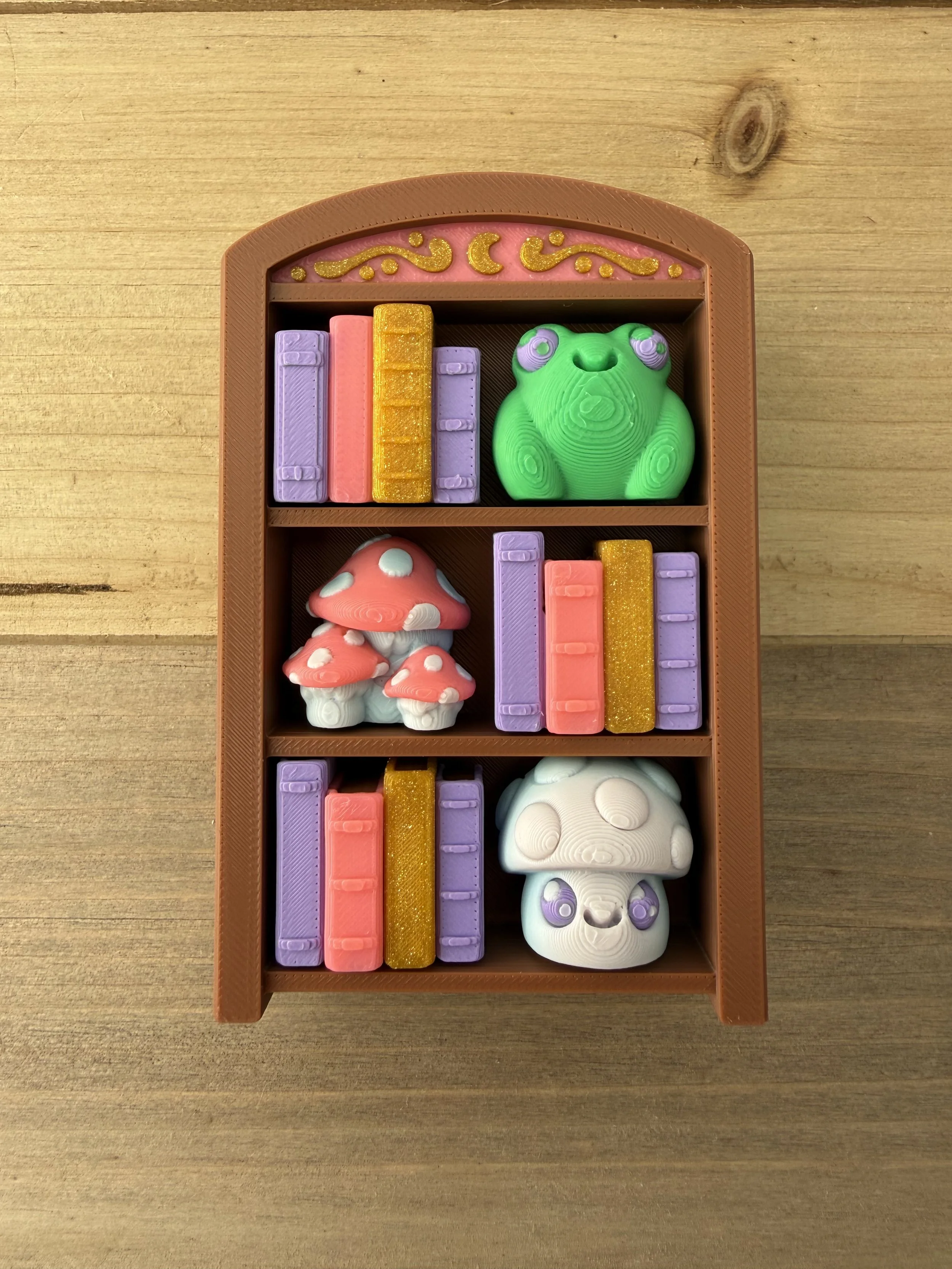 Bookshelf Fidget Clicker