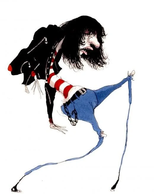 Tim Burton. Untitled (Ramone). 1980-1990. Pen and ink, marker and colored pencil on paper Overall: 11 x 9" (27.9 x 22.9 cm). Private