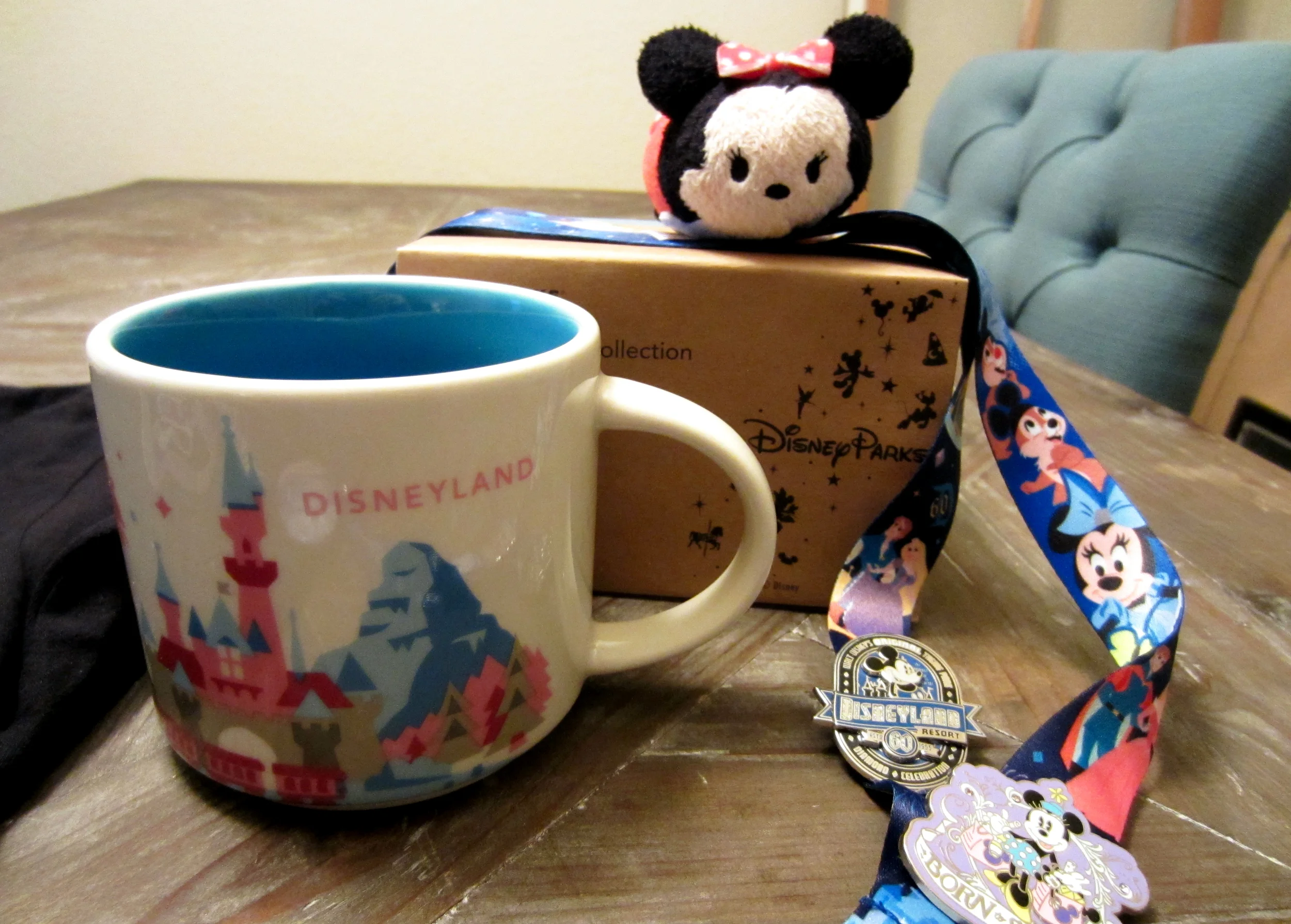 I was also super stoked to find the Starbucks 'You Are Here' Disneyland mug! A great one to add to my Disney mug collection.