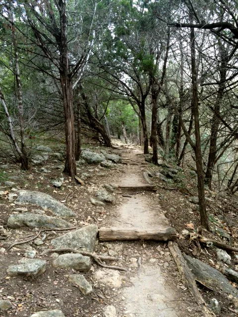 This part of the trail reminded me of a scene out of Pocahontas. 