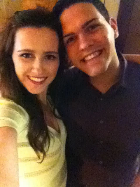 Honeymoon selfie while we were out to dinner in Vancouver!