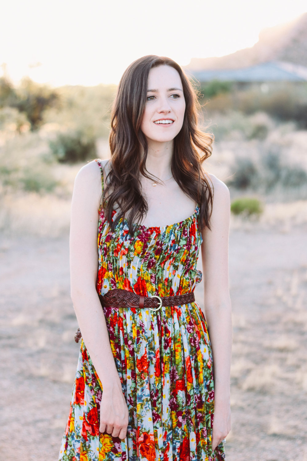 Bohemian Floral Dress — Blushful Belle