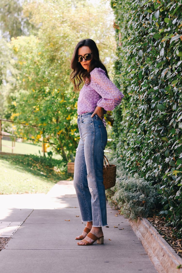 'Lavender Love' Blouse