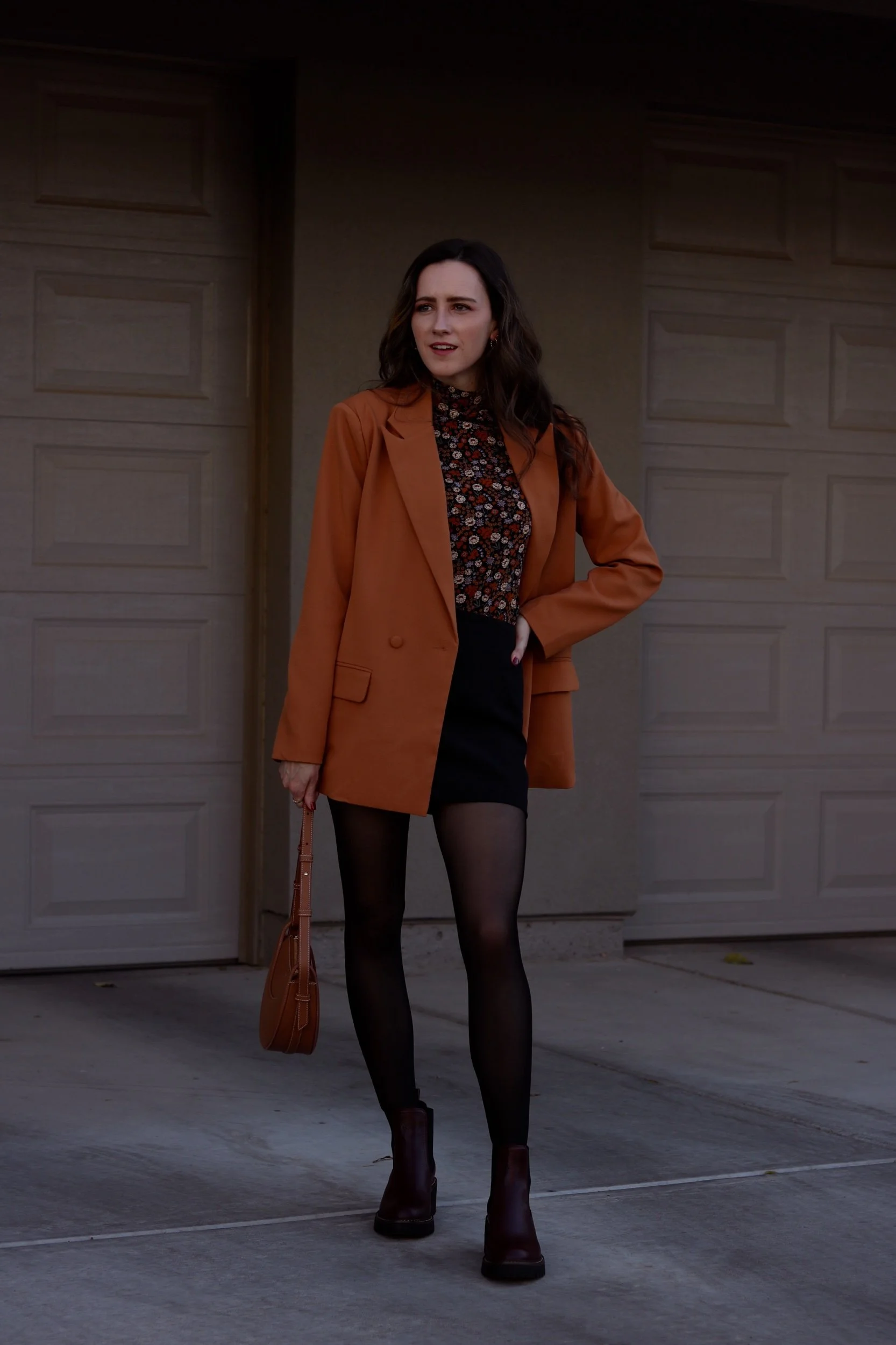 Neutral Fall Blazer Outfit Idea