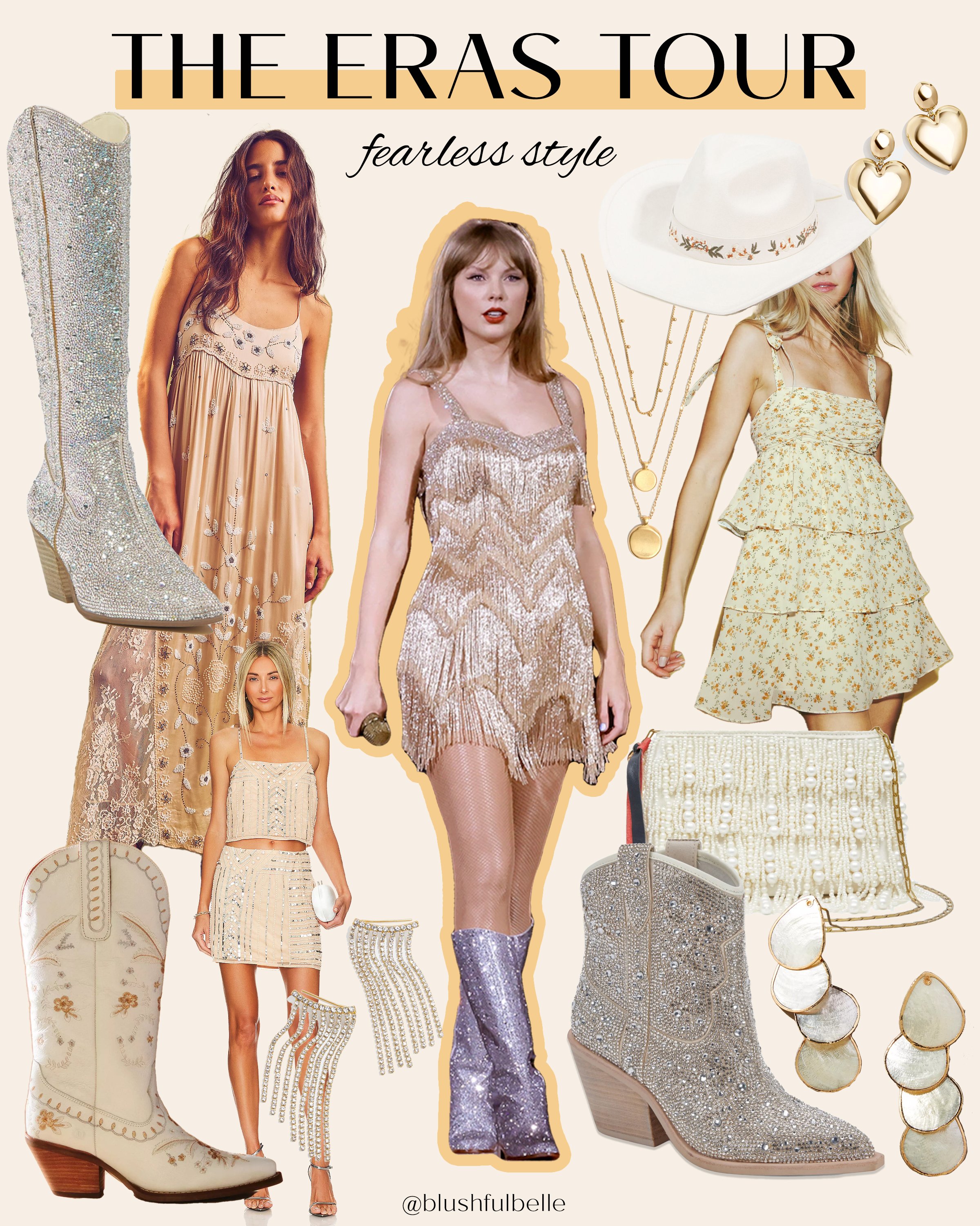 Taylor Swift Concert Outfit Ideas The Eras Tour — Blushful Belle