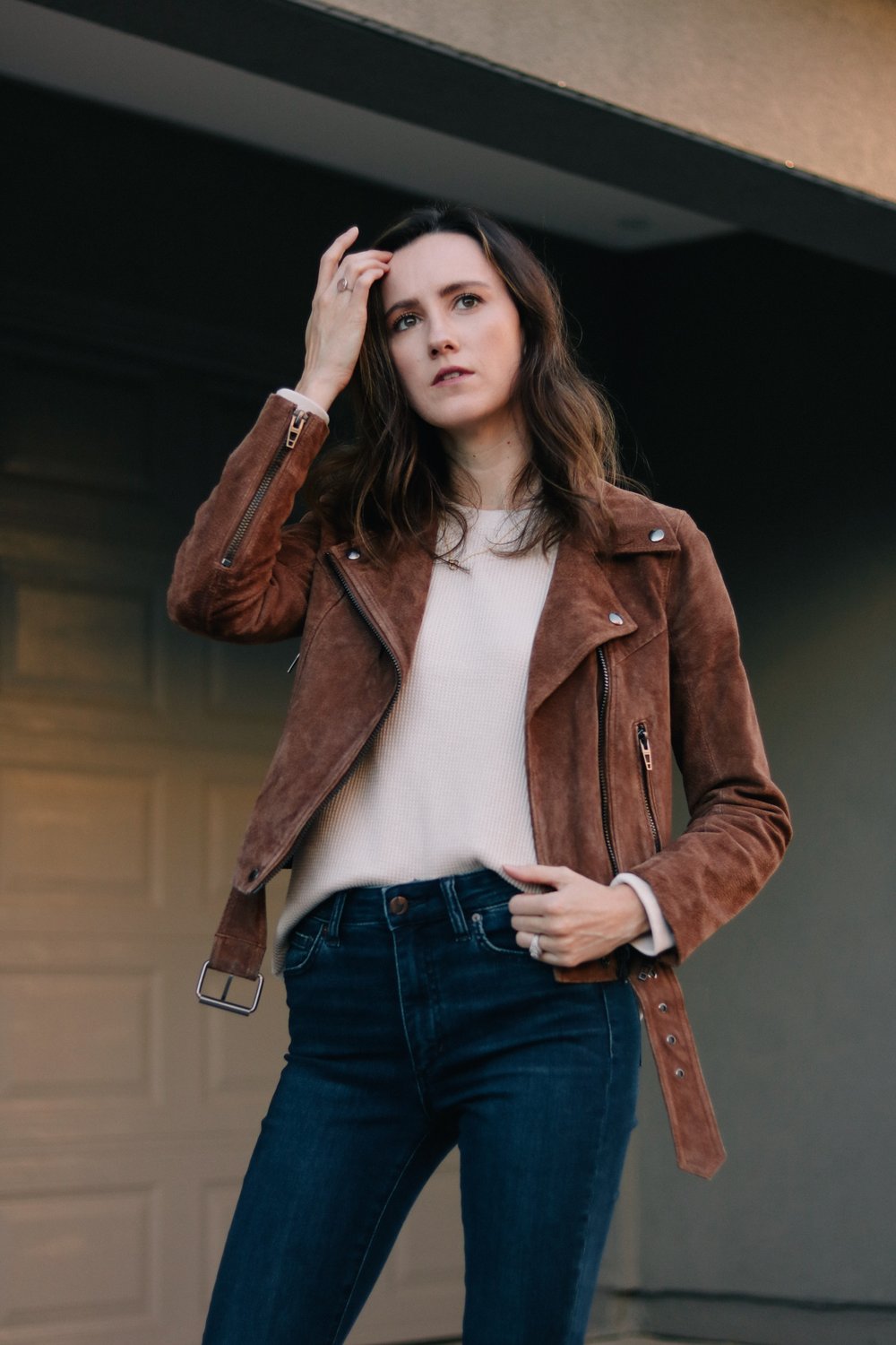 The Most Versatile Suede Jacket for Fall — Blushful Belle