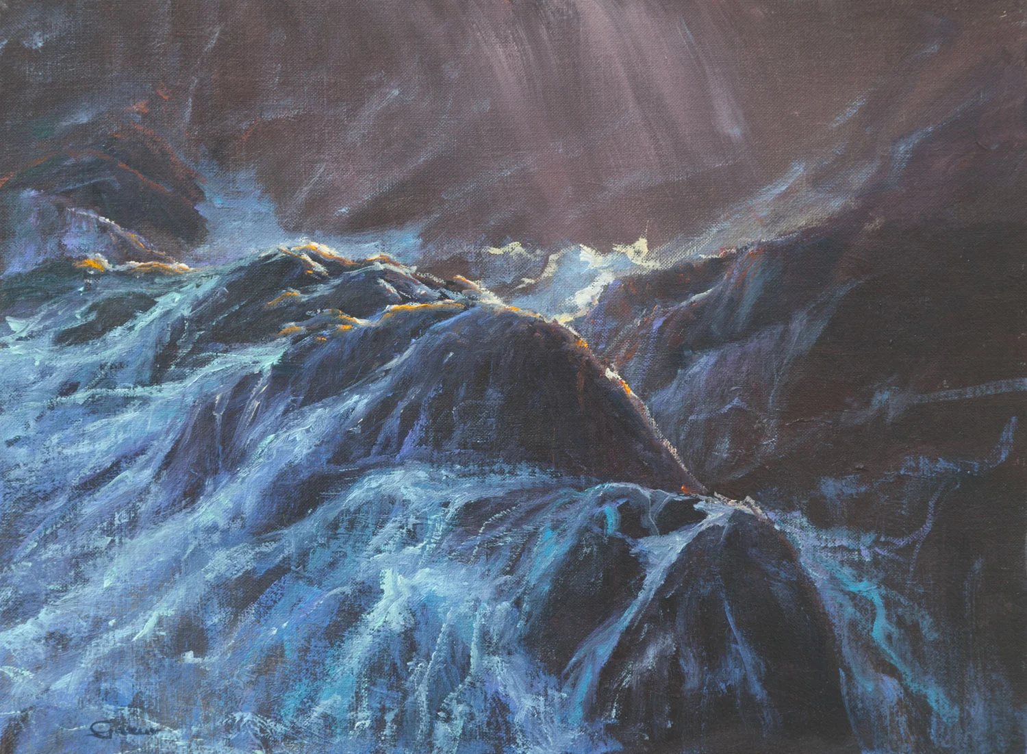Rocky Partington Cove 12x16