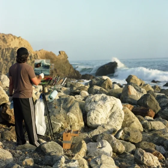 Painter of Big Sur | Pavel Gazur Paints Original Paintings of California Coastline