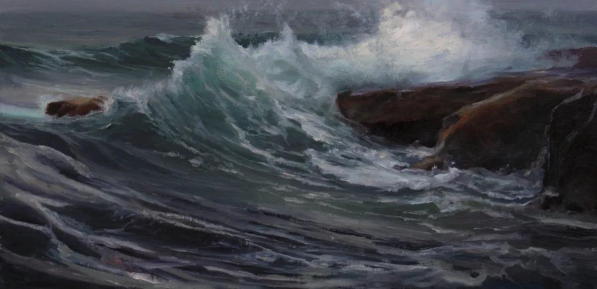 Going Home, La Jolla, 12 x 24