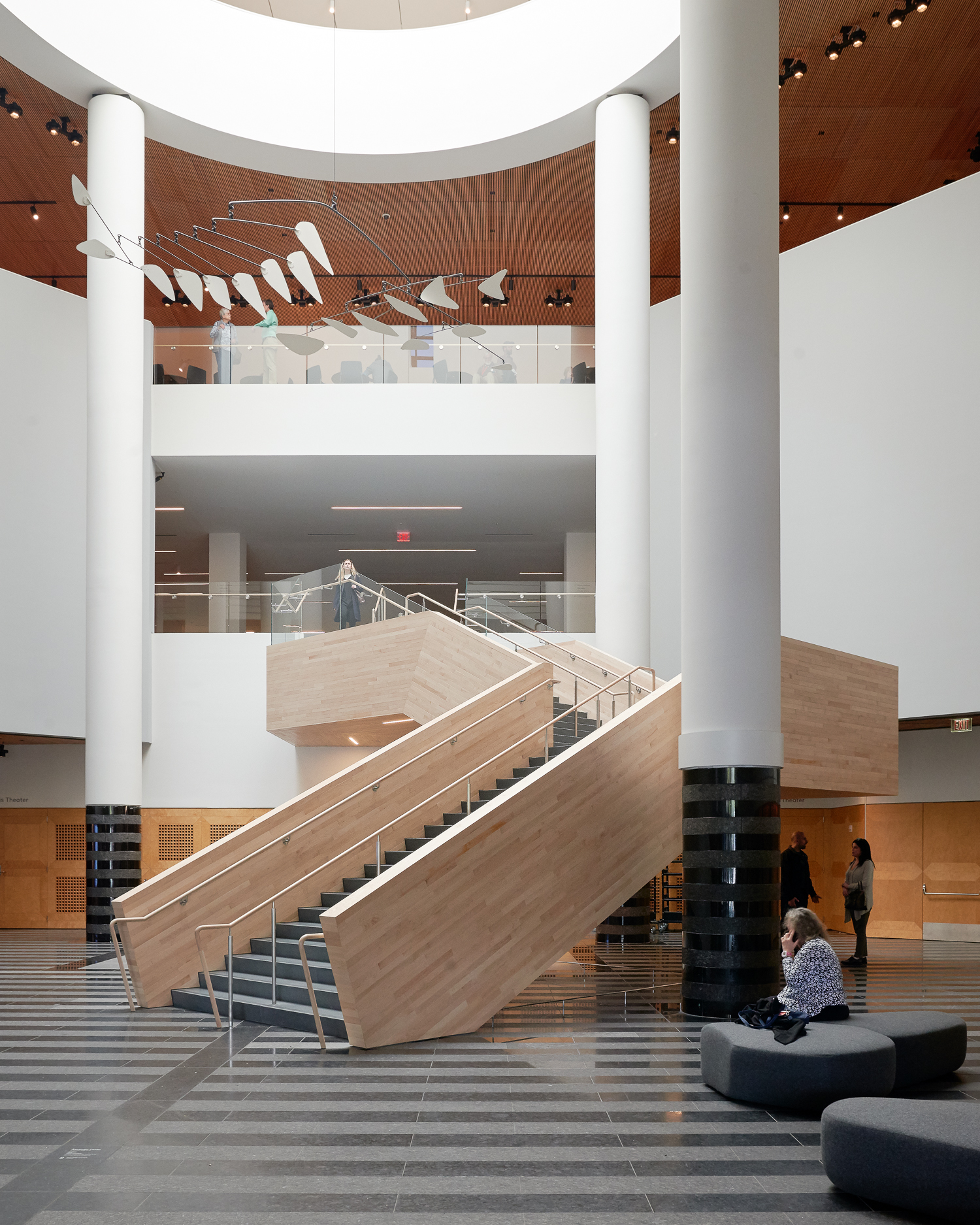 Entryway to San Francisco MOMA by Snohetta. 