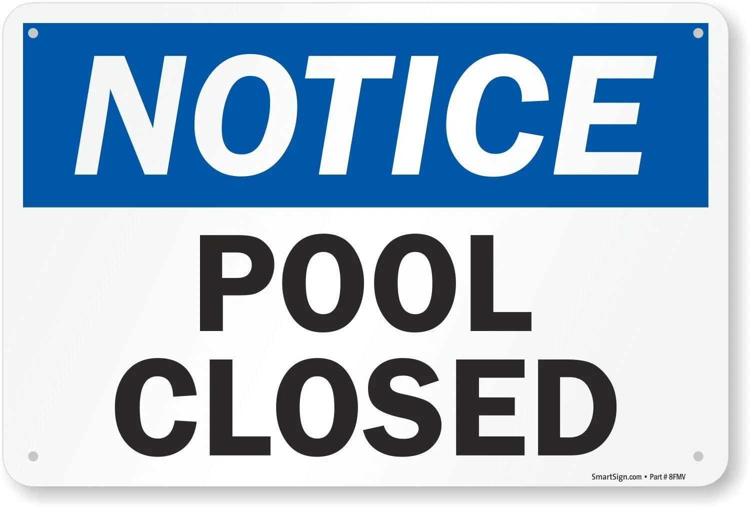 Pool closure - Grove
