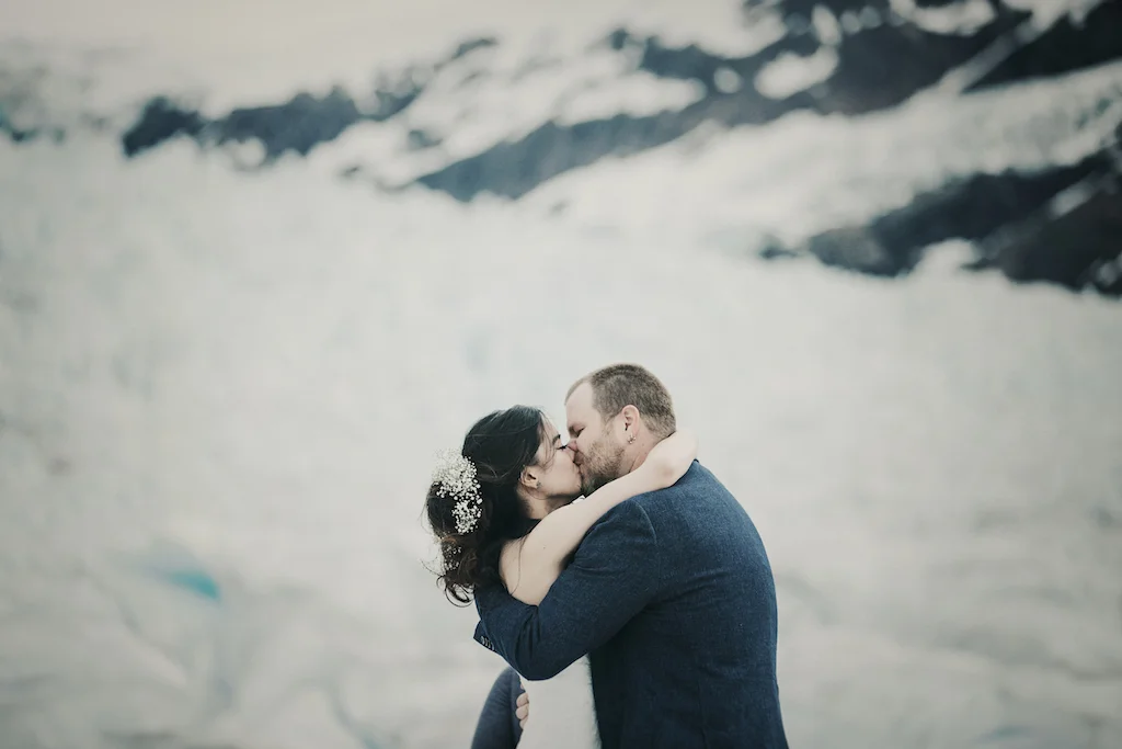 Glacier Elopement - Alaska Destination Weddings