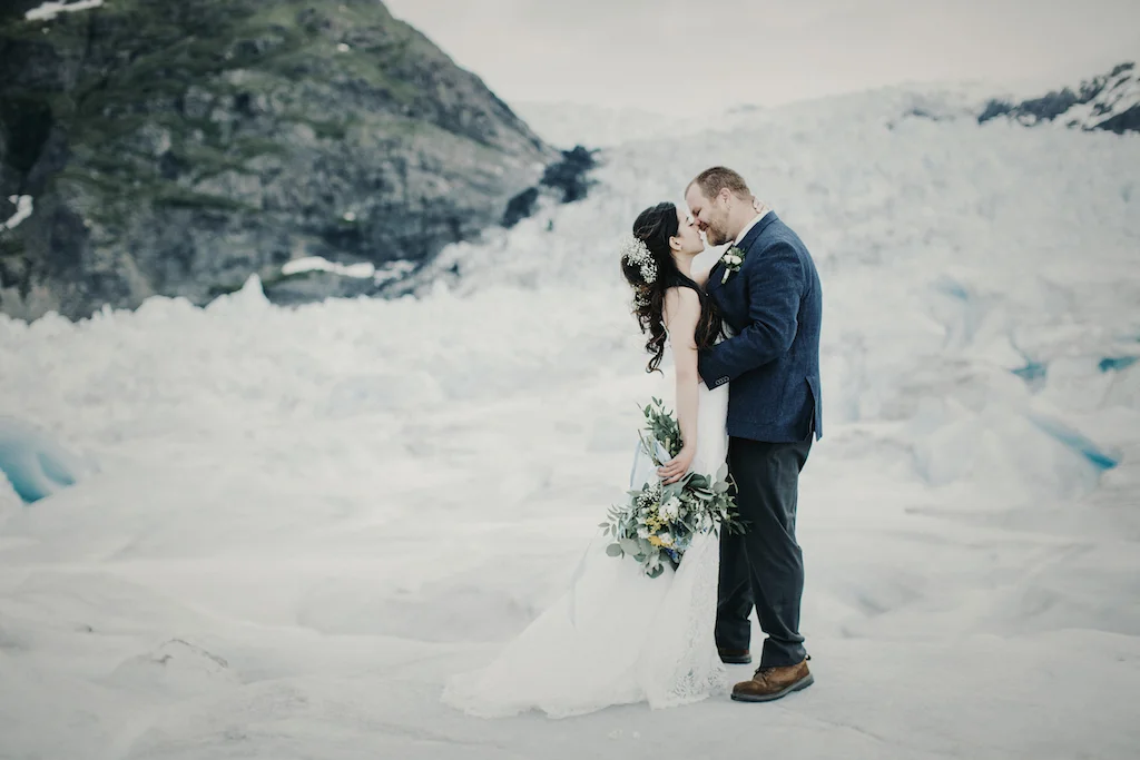 Glacier Elopement - Alaska Destination Weddings