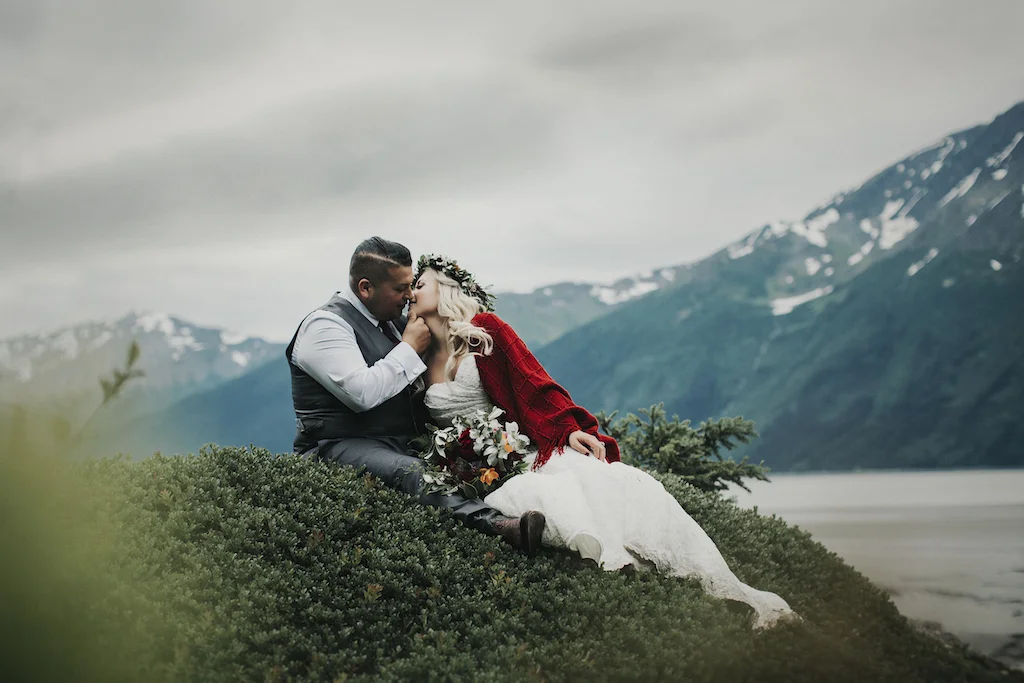 Bohemian Mountain Elopement in Alaska - Alaska Destination Weddings