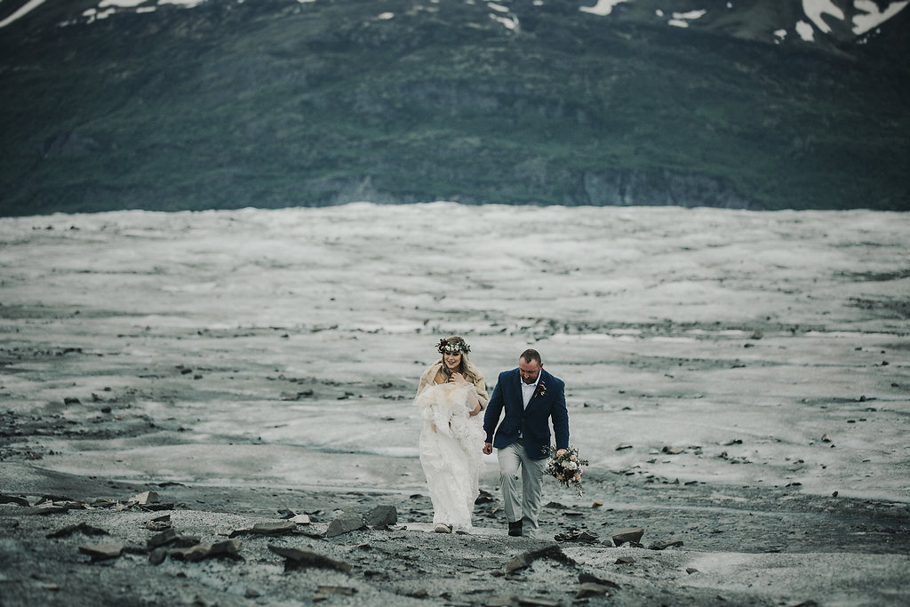 Alaska Glacier Elopement - Alaska Destination Weddings