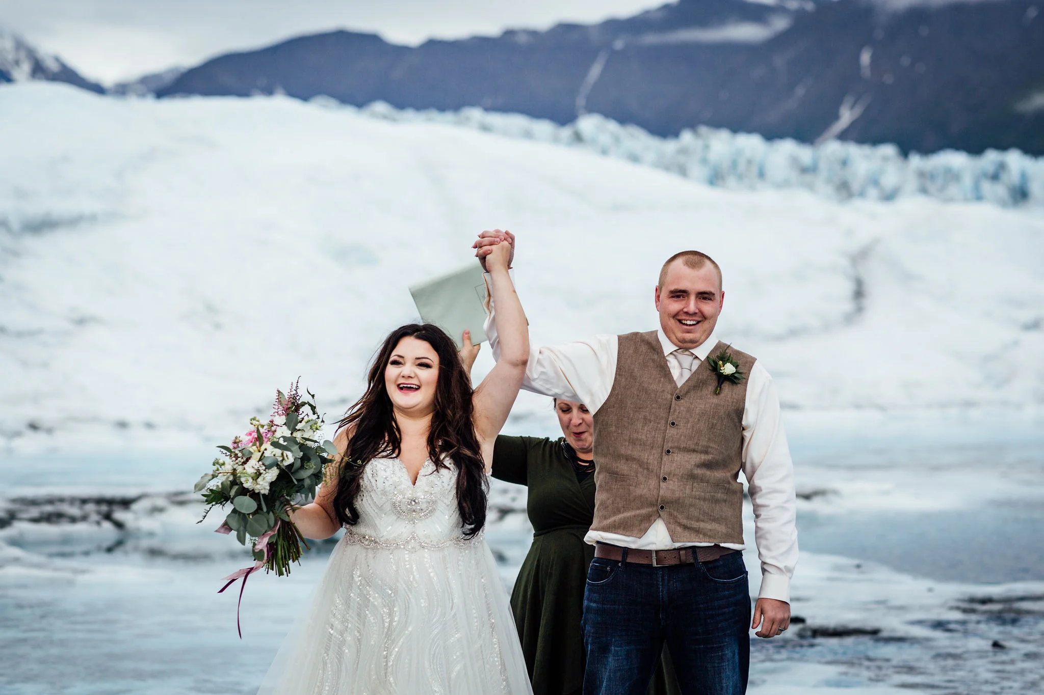 Elope in Alaska - Alaska Destination Weddings - Glacier Elopement