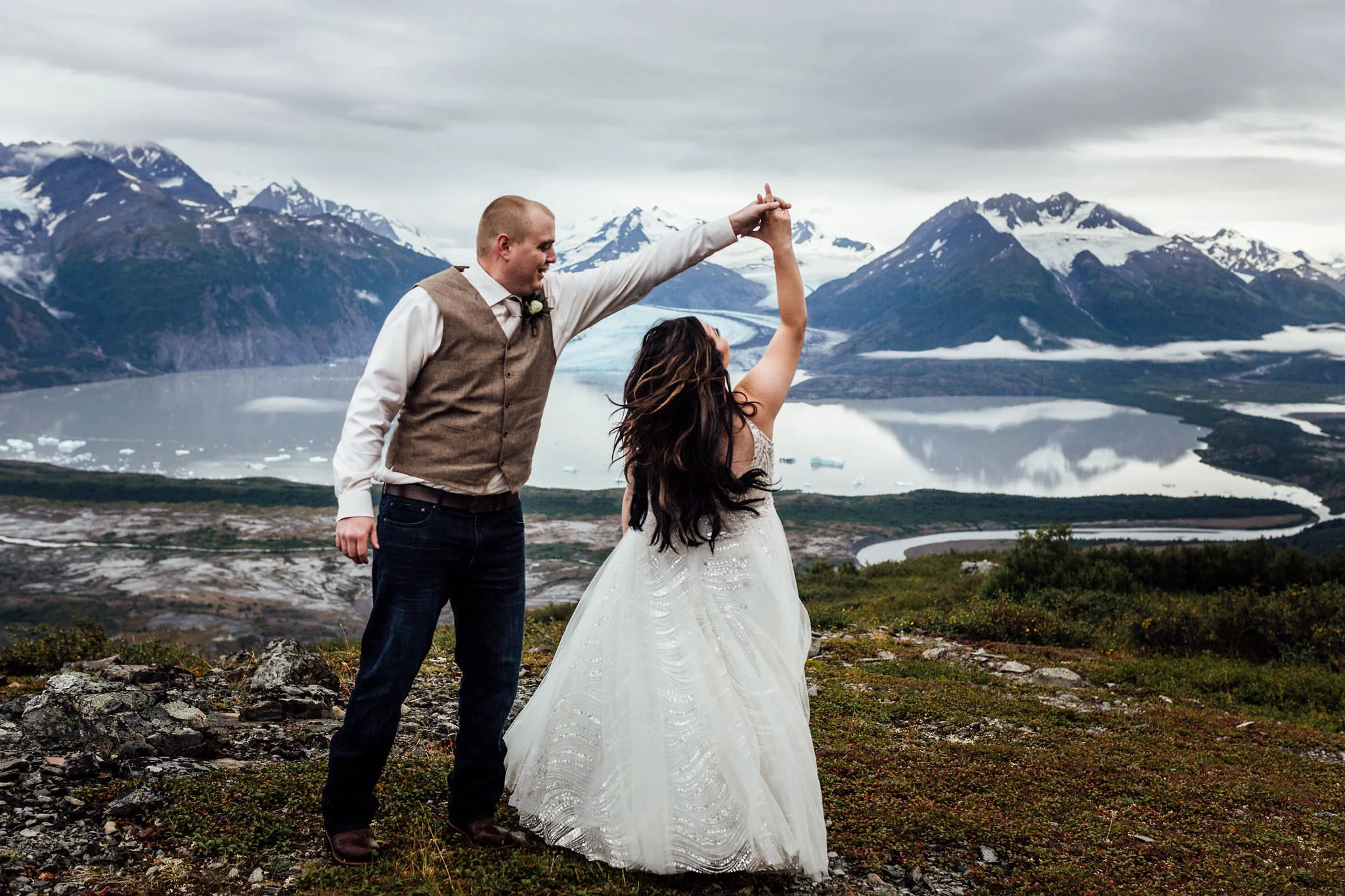 Elope in Alaska - Alaska Destination Weddings - Glacier Elopement