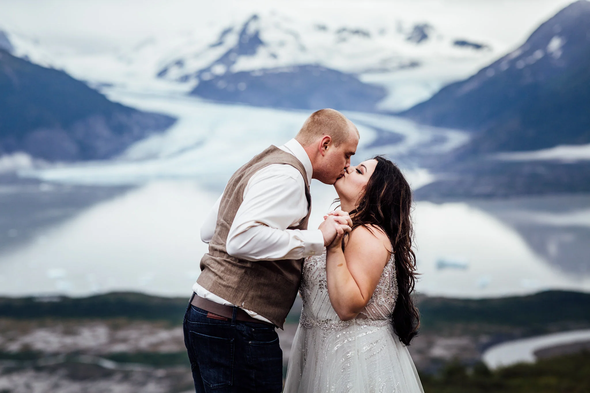 Elope in Alaska - Alaska Destination Weddings - Glacier Elopement