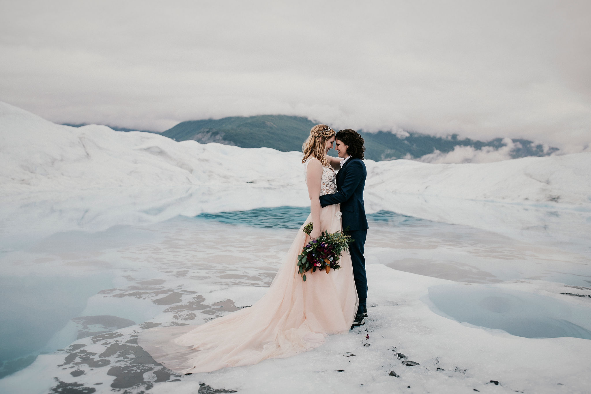 Elope to Alaska - Alaska Glacier Wedding - Alaska Destination Weddings