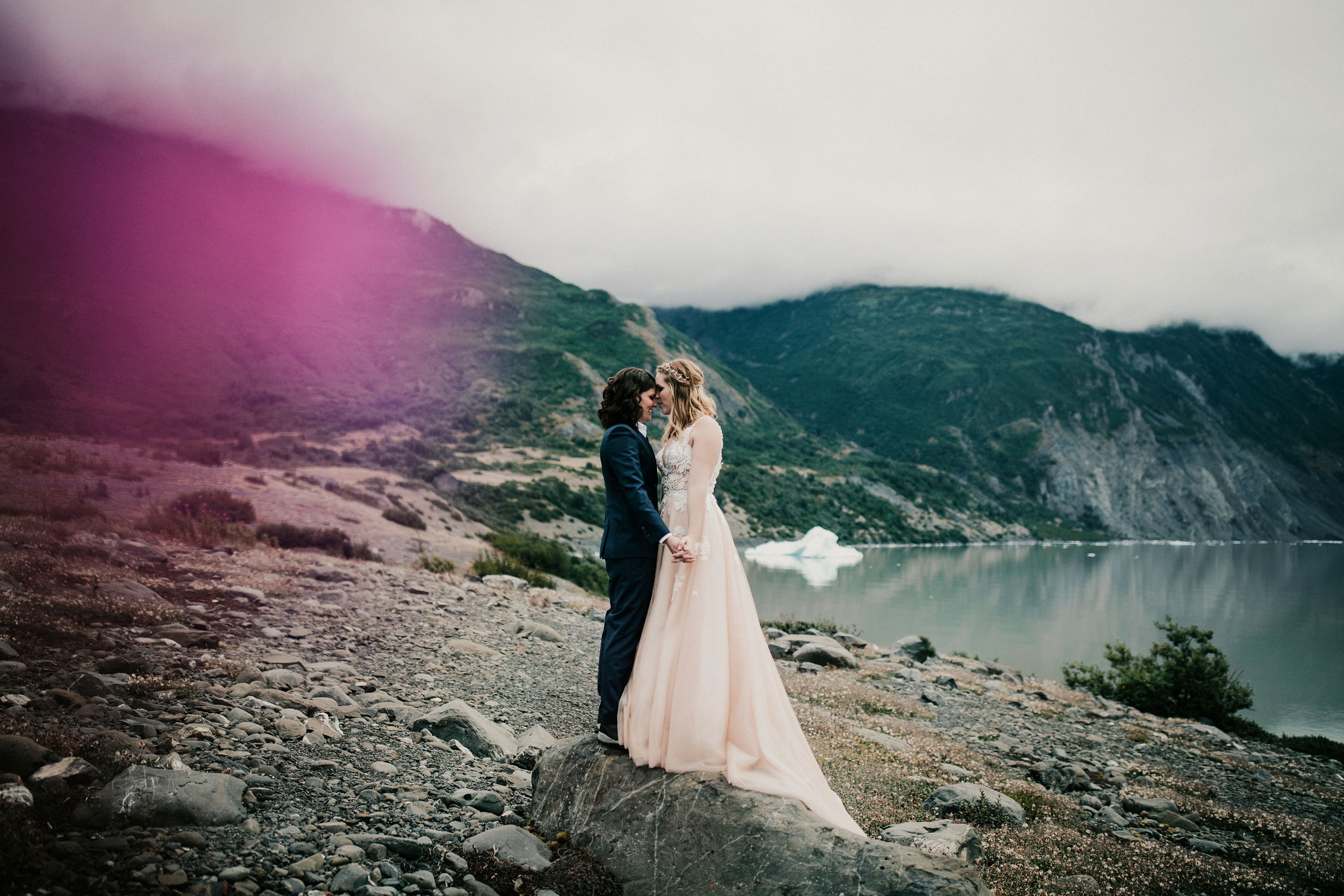 Alaska Glacier Wedding with Alaska Destination Weddings - Elope to Alaska