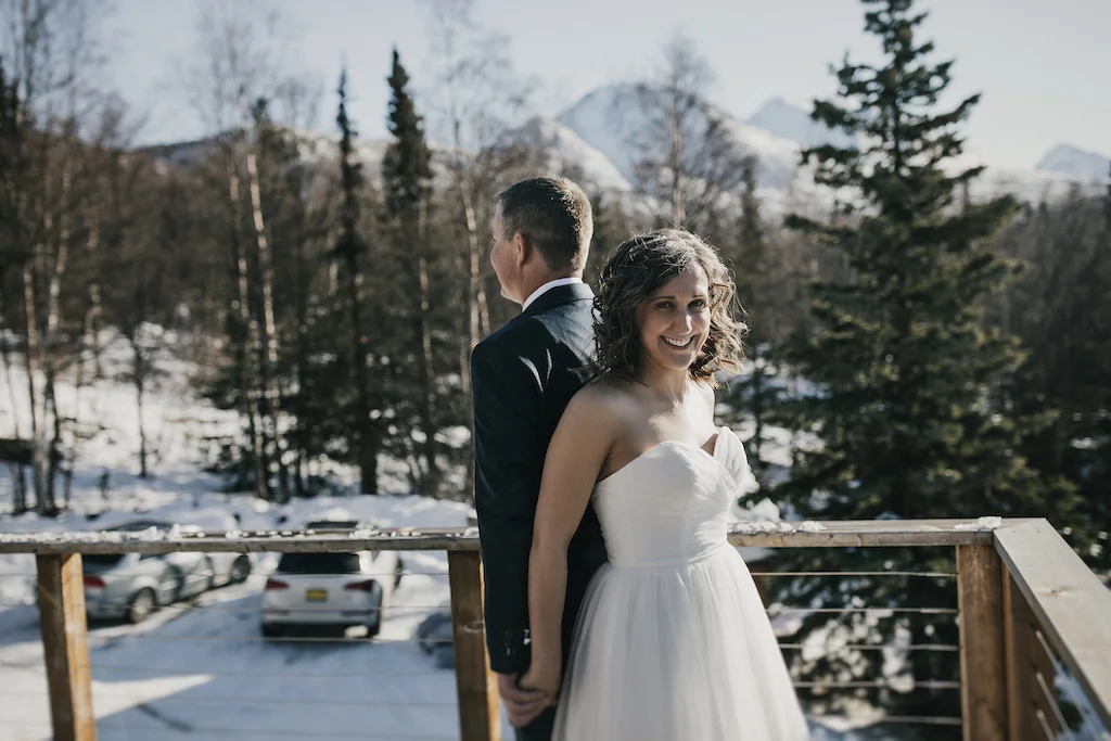 Alaska Helicopter Glacier Elopement - Alaska Destination Weddings