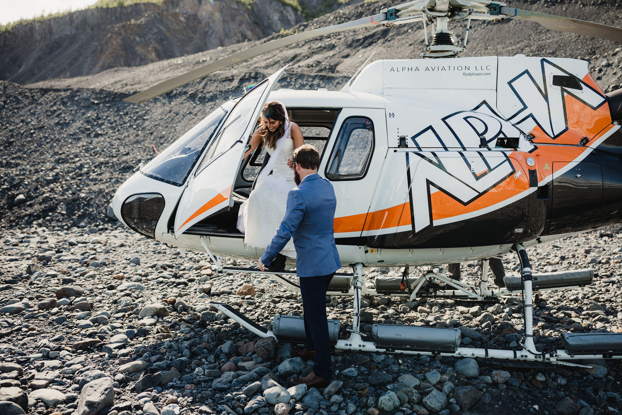 Alaska Glacier Elopement