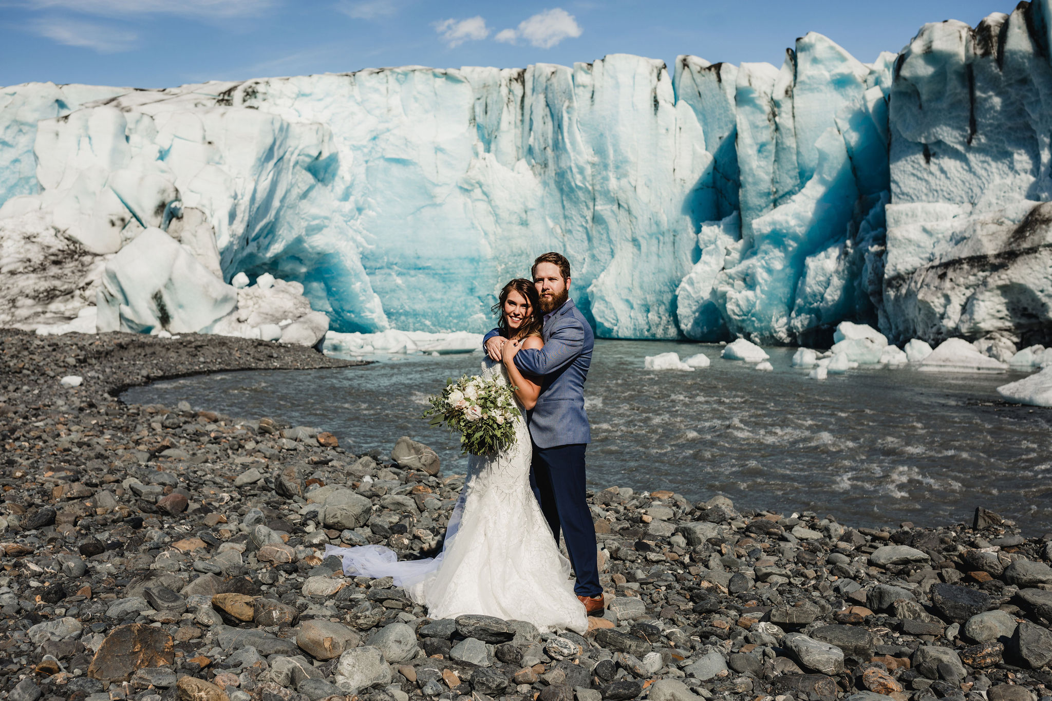 Alaska Glacier Elopement