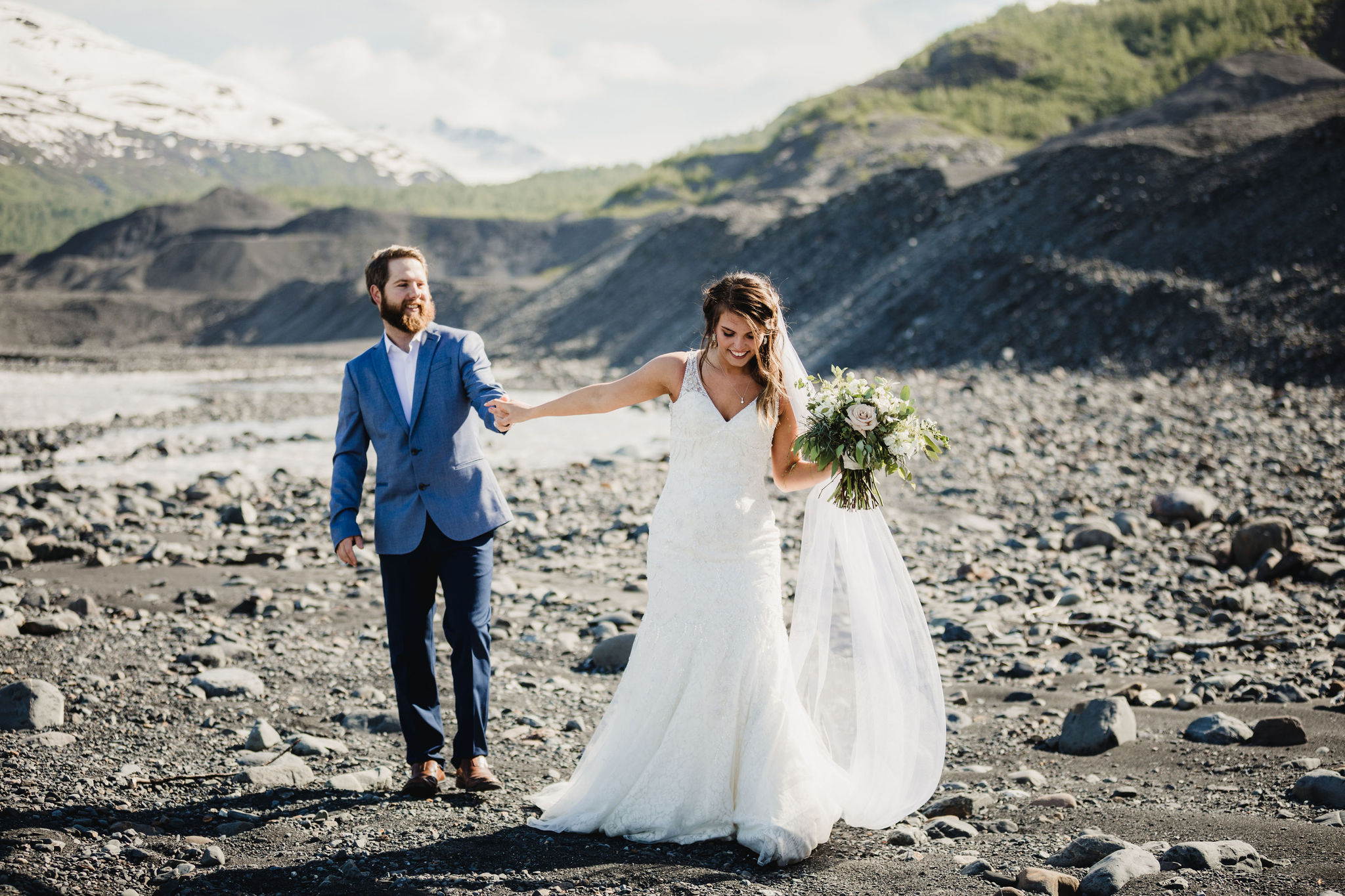 Alaska Glacier Elopement