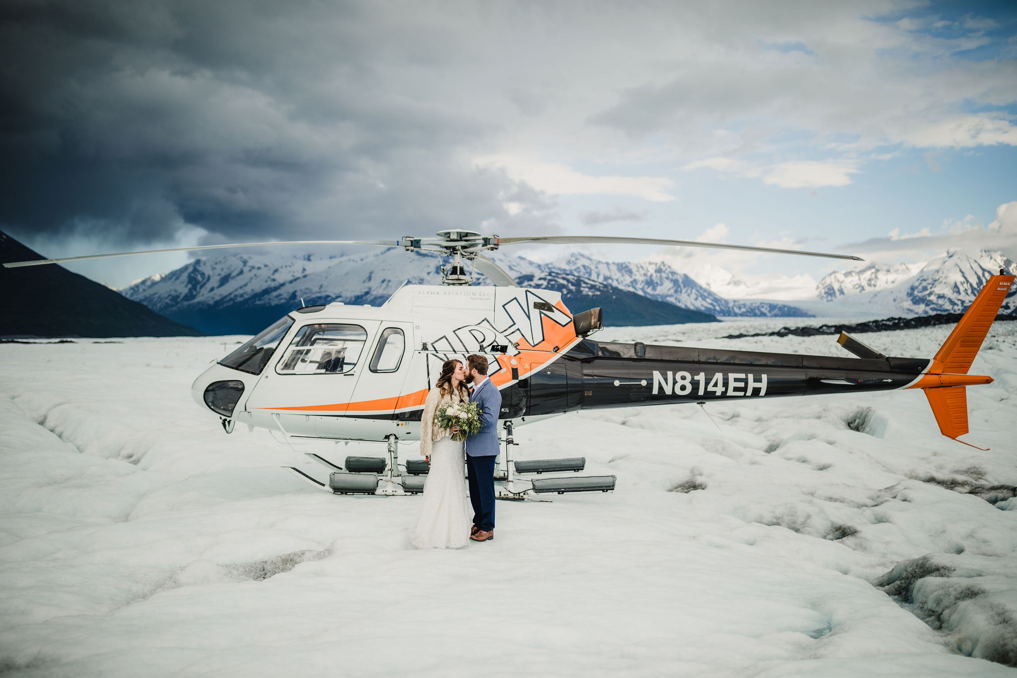 Alaska Glacier Elopement