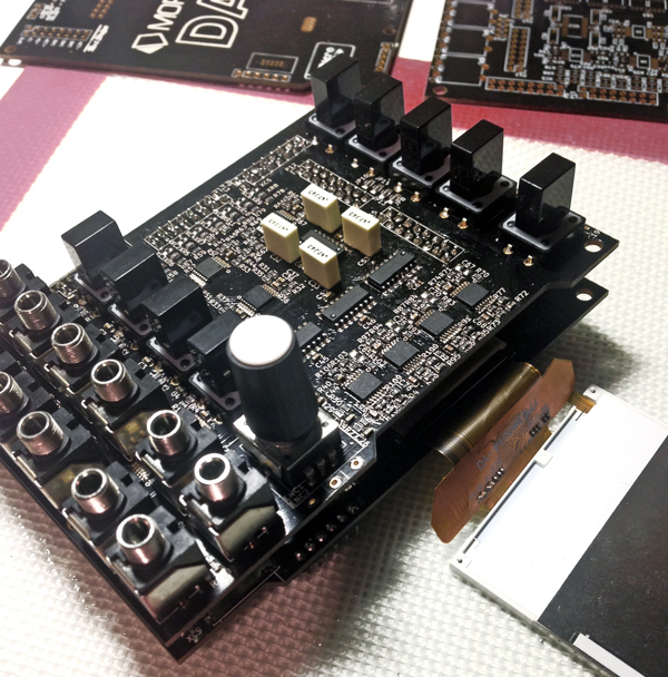 The DATA's production test build