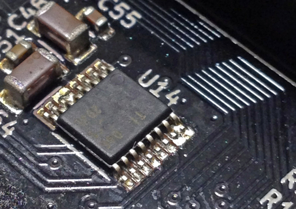 One little chip = 4 channels of 16-bit hi-res control voltage goodness