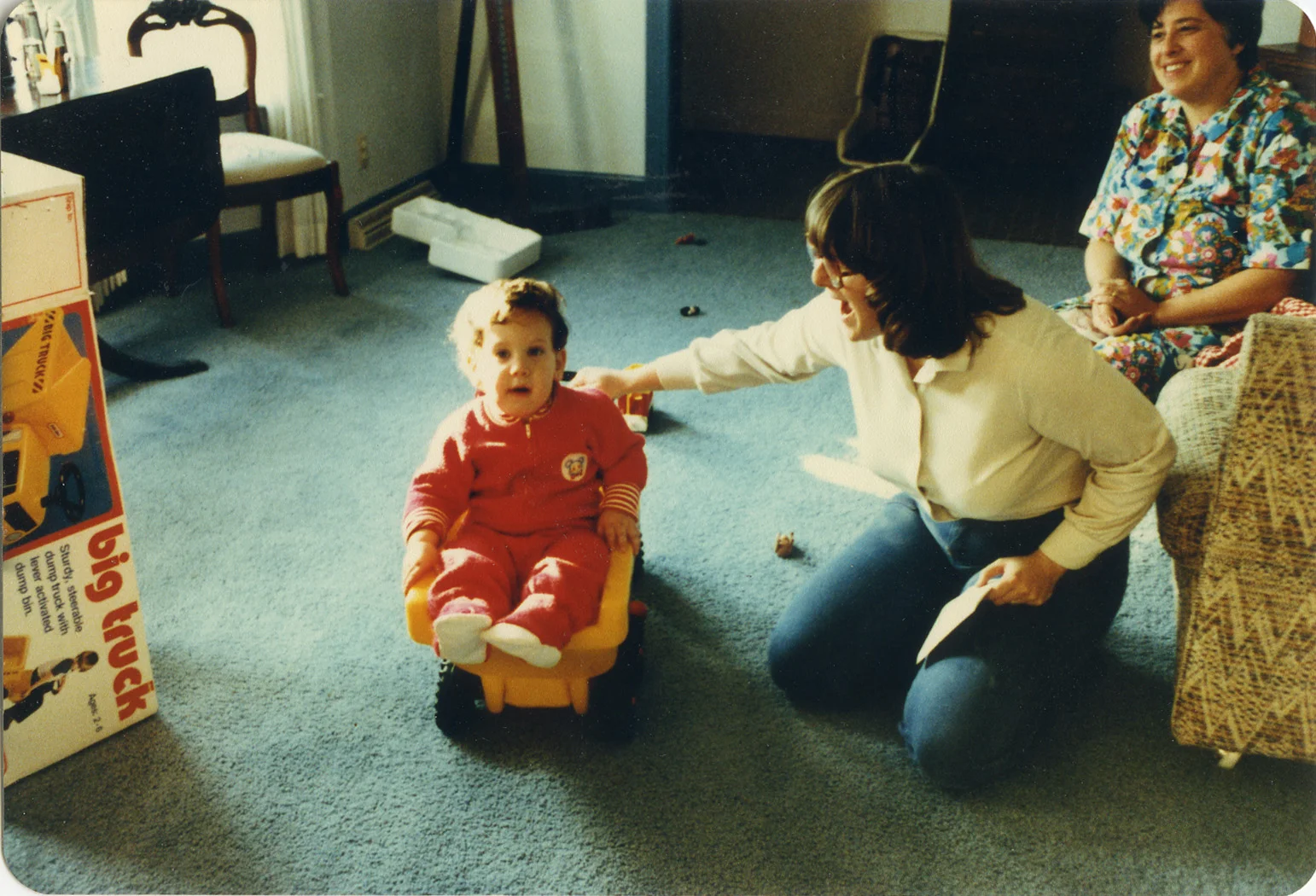Nathaniel, Linda and Mom