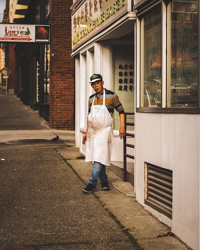 Smoke break outside Tai Tung &bull; #namfotos