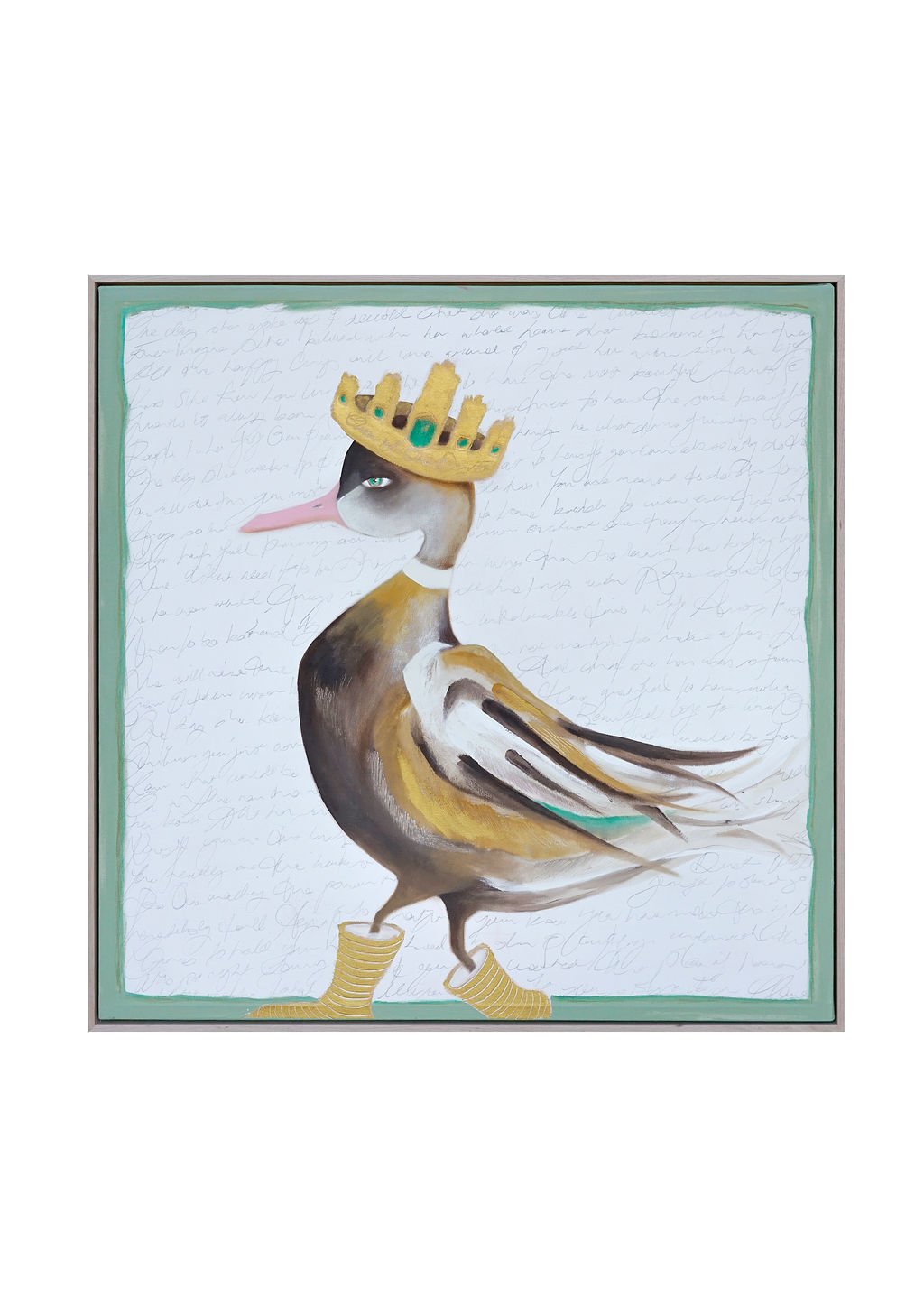 The Lucky Duck 1m x 1m $1995