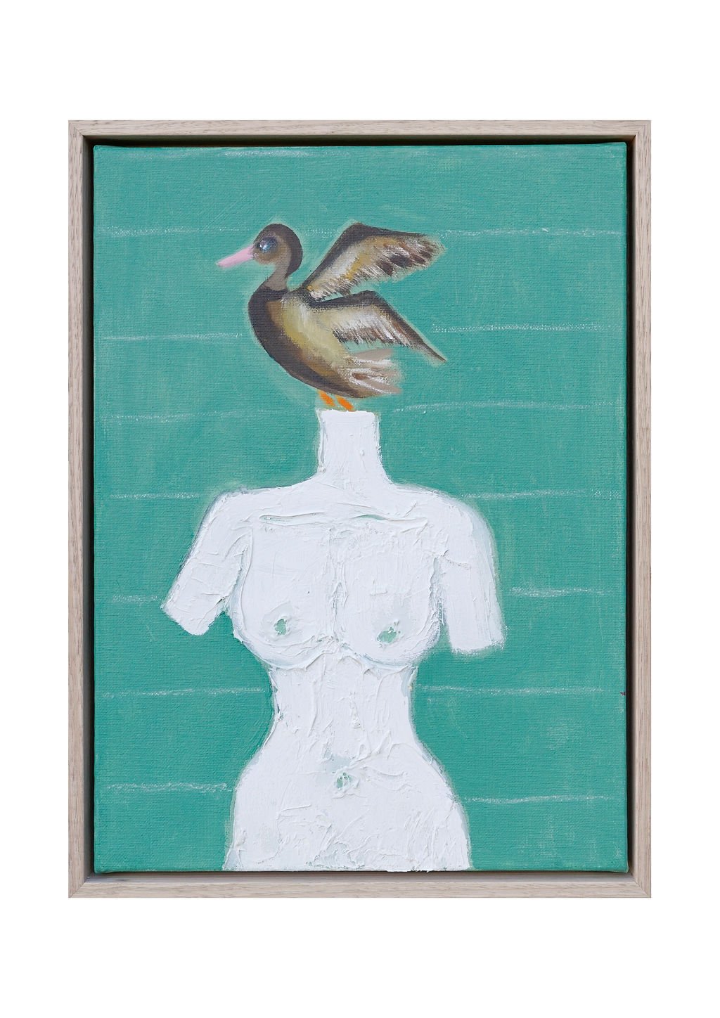 Green Bust a Move 40cm x 50cm $550