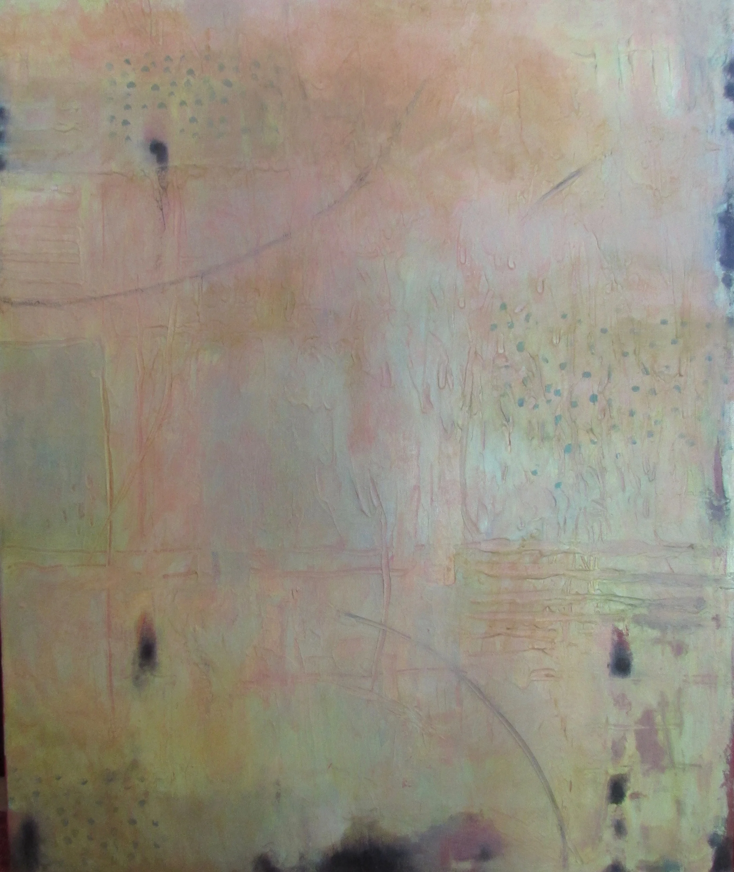 "After the Rain" Jan Brown, 2015, oil, 62cm X 51cm SOLD