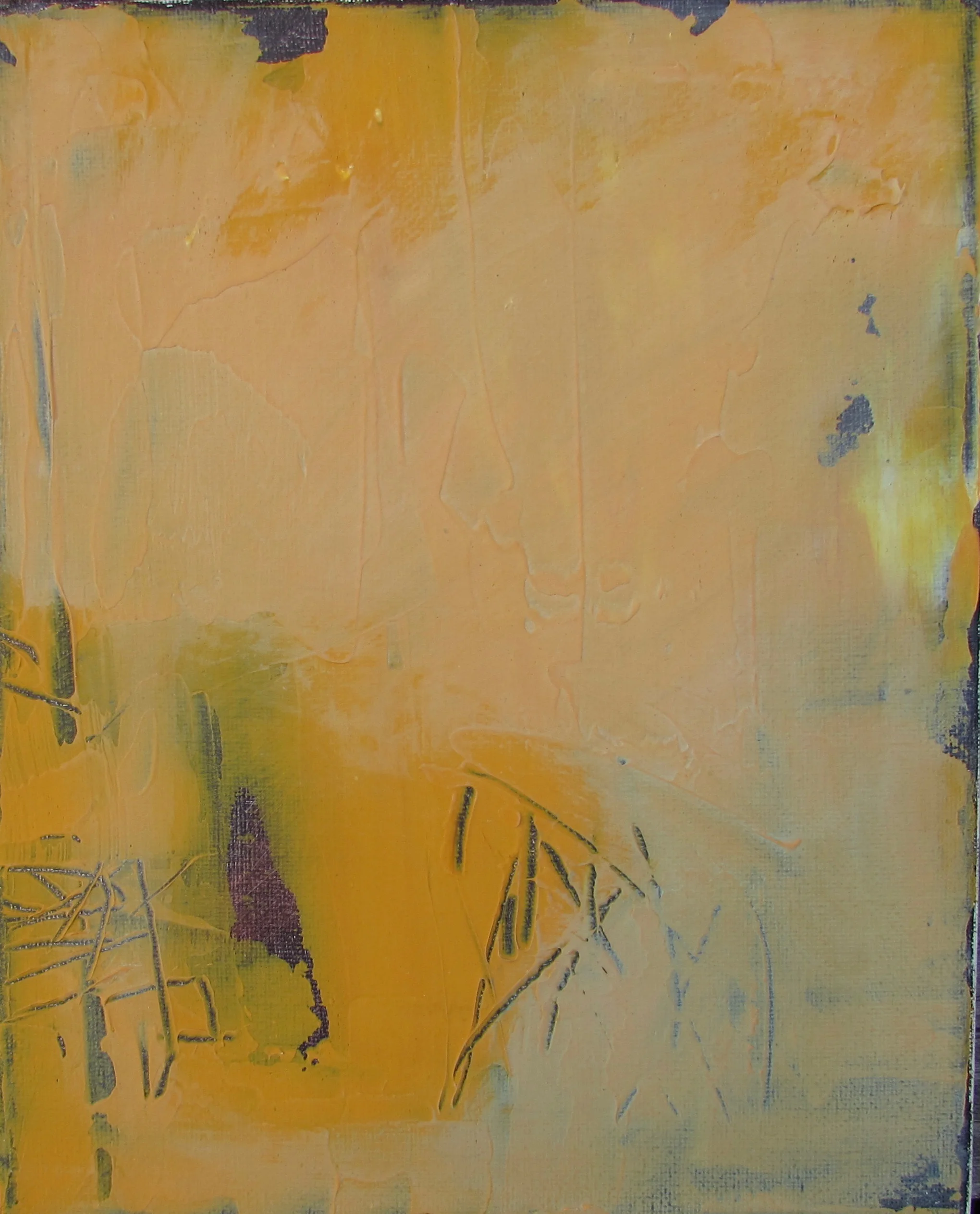 Untitled, acrylic and oil on canvas, 2015, 20 X 25 cm